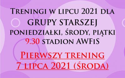 Treningi lekkoatletyczne w wakacje