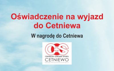 Oświadczenie CETNIEWO