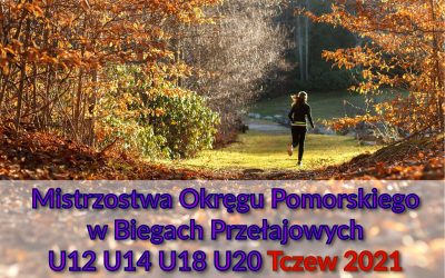Mistrzostwa przełajowe w Tczewie 20.11.2021