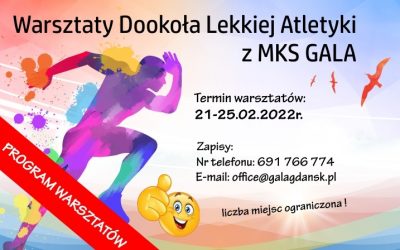 Program Warsztatów Dookoła Lekkiej Atletyki edycja Luty 2022